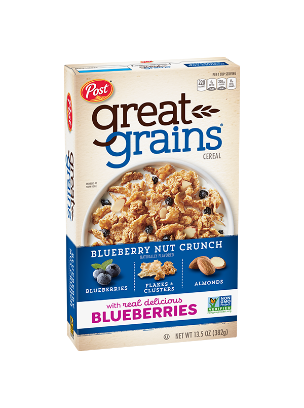 Great Grains Blueberry Nut Crunch Cereal