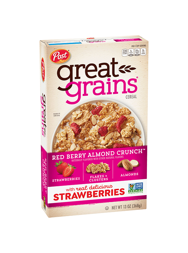 Great Grains Red Berry Almond Crunch Cereal